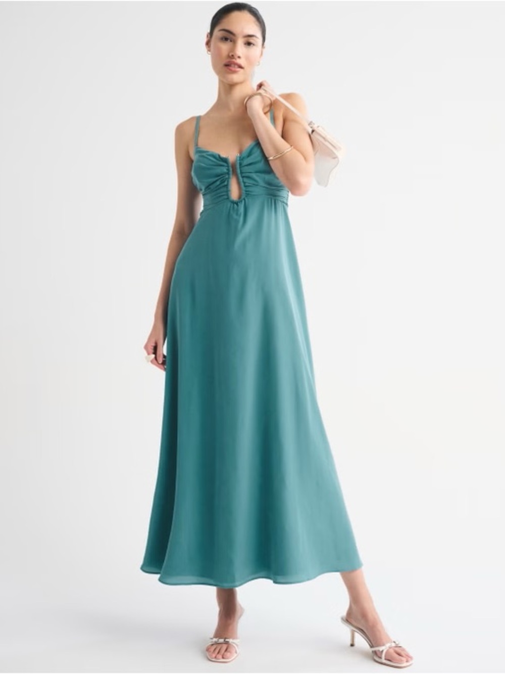 Abercrombie Bra-Free Hardware Maxi Dress